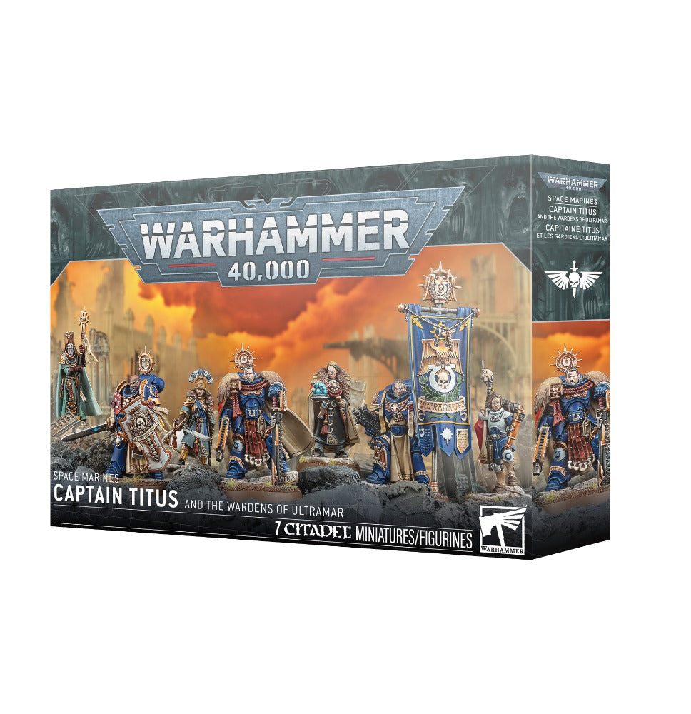 Image of CAPTAIN TITUS & THE WARDENS OF ULTRAMAR - SPACE MARINES - Warhammer 40,000