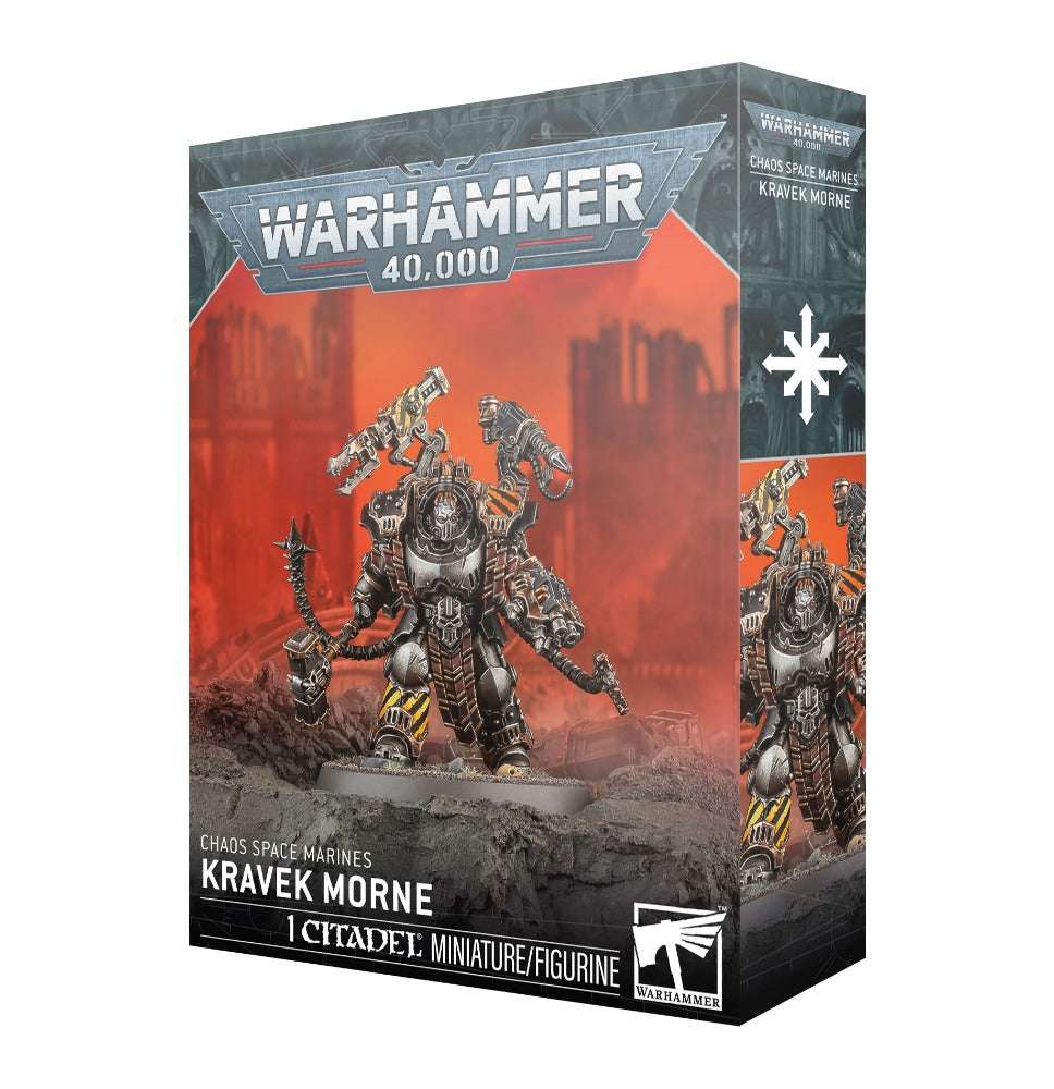 Image of Chaos Space Marines Kravek Morne - Warhammer 40k