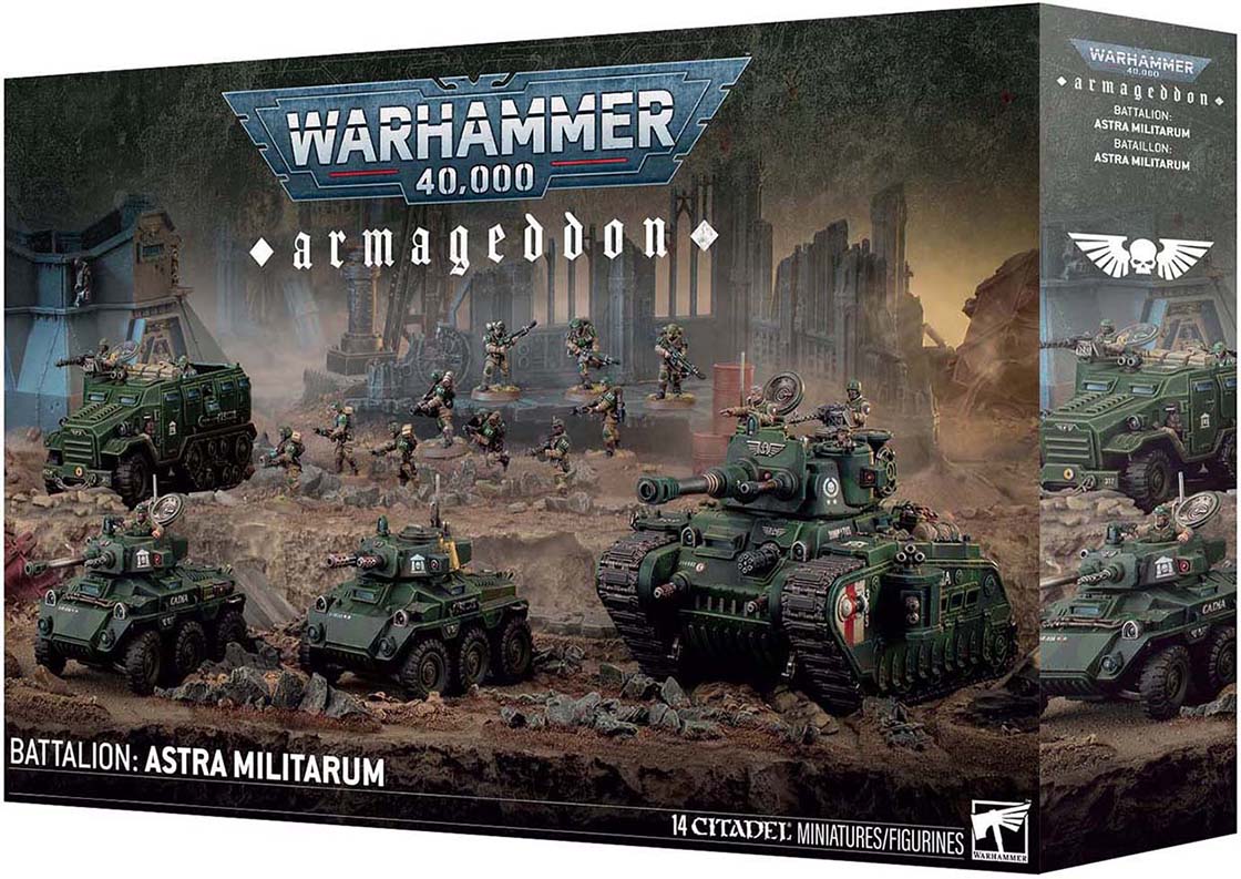 Image of Armageddon Battalion: Astra Militarum - Warhammer 40,000