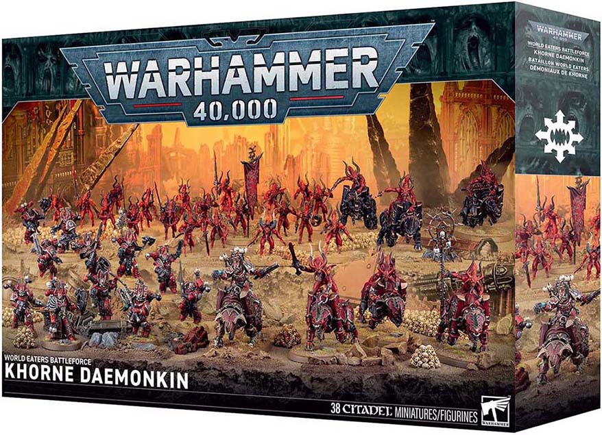 Image of WORLD EATERS: KHORNE DAEMONKIN - Warhammer 40,000