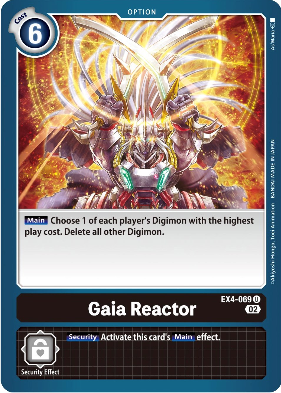 Image of Gaia Reactor [EX4-069] [Alternative Being Booster]