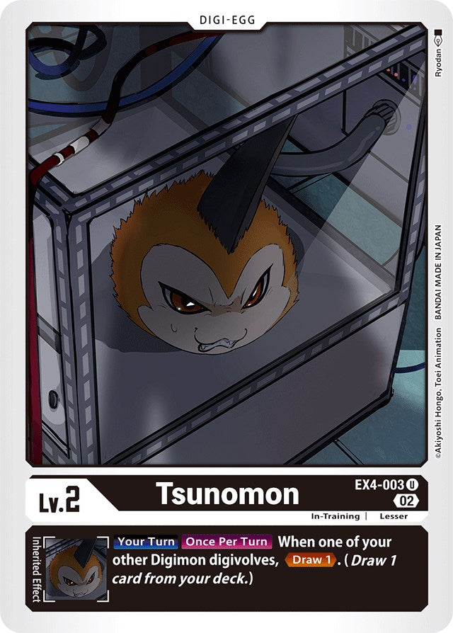 Image of Tsunomon [EX4-003] [Alternative Being Booster]