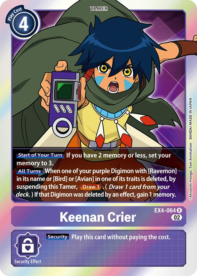 Image of Keenan Crier [EX4-064] [Alternative Being Booster]