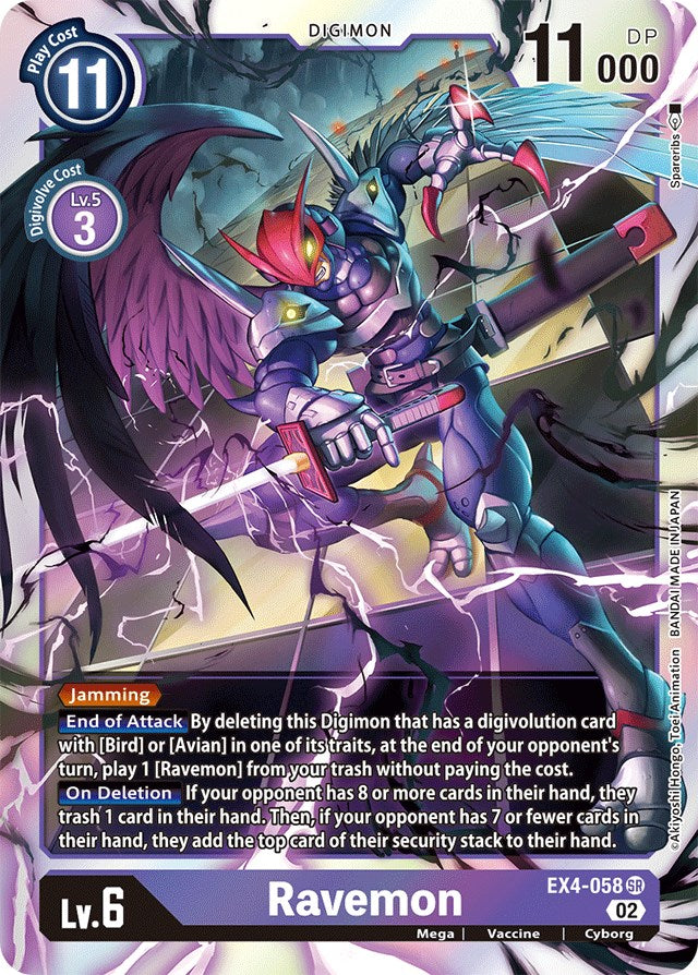 Image of Ravemon [EX4-058] [Alternative Being Booster]