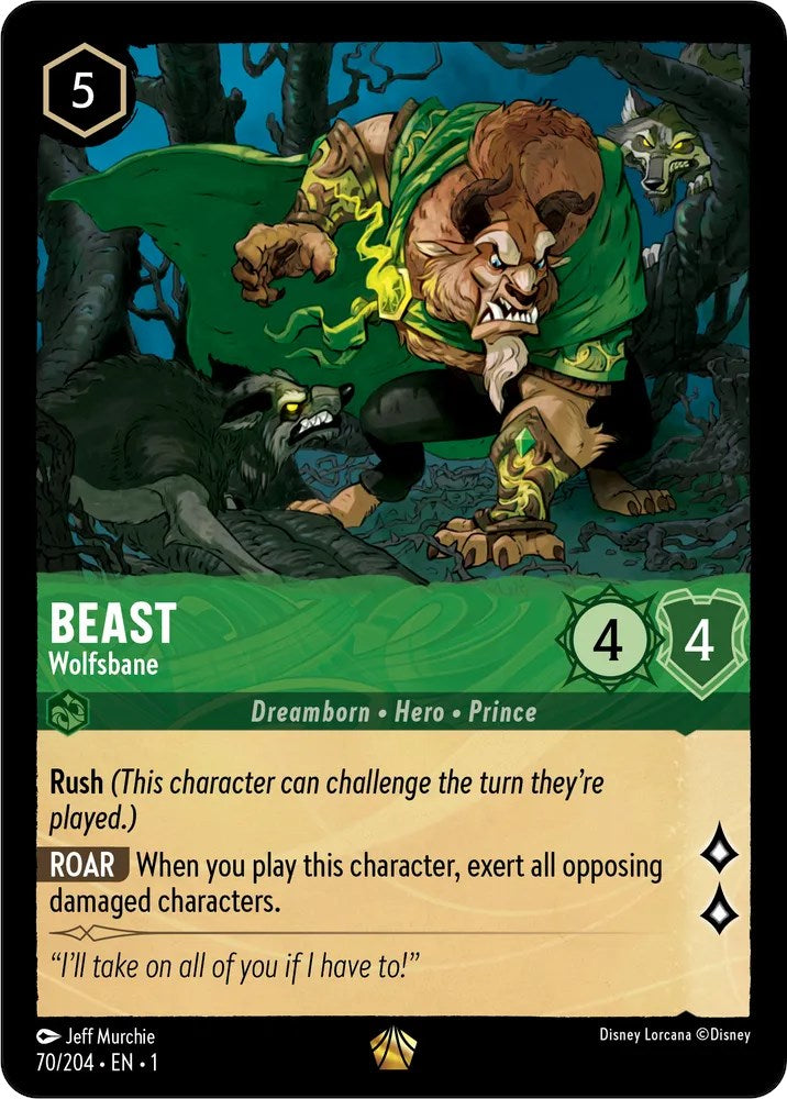 Image of Beast - Wolfsbane (70/204) [The First Chapter]
