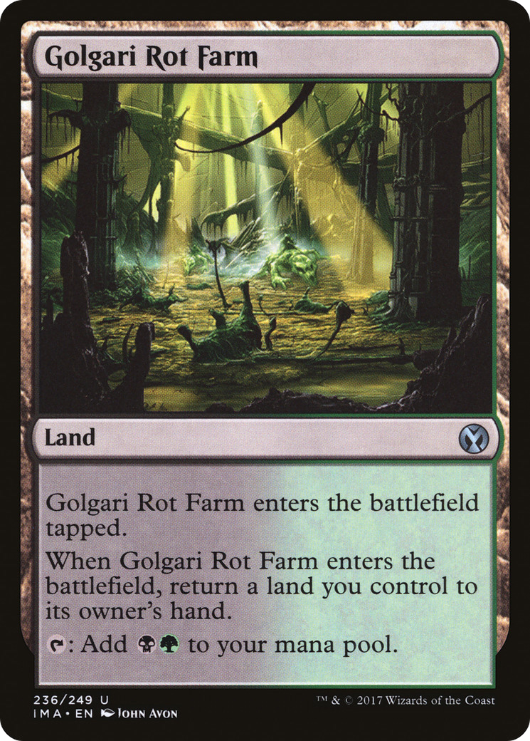 Image of Golgari Rot Farm [Iconic Masters]