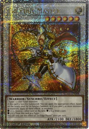 Image of Tri-Edge Master [BLMR-EN008] Quarter Century Secret Rare