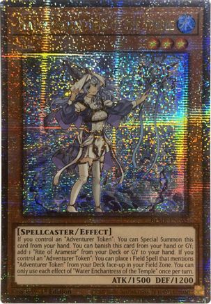 Image of Water Enchantress of the Temple [BLMR-EN065] Quarter Century Secret Rare