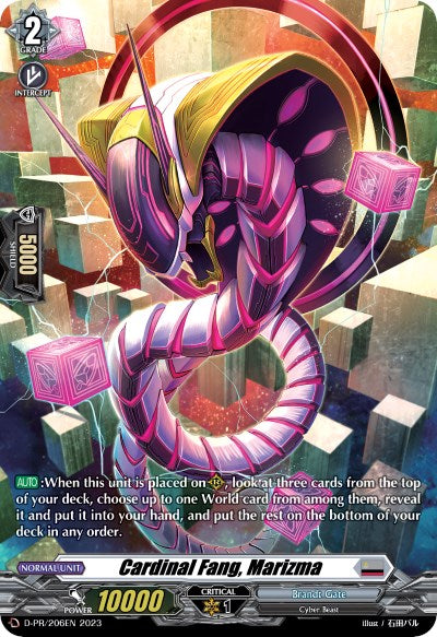 Image of Cardinal Fang, Marizma (D-PR/206EN) [D Promo Cards]