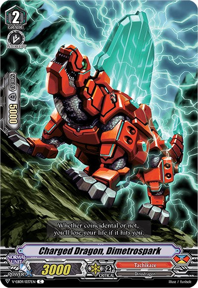 Image of Charged Dragon, Dimetrospark (V-EB09/037EN) [The Raging Tactics]