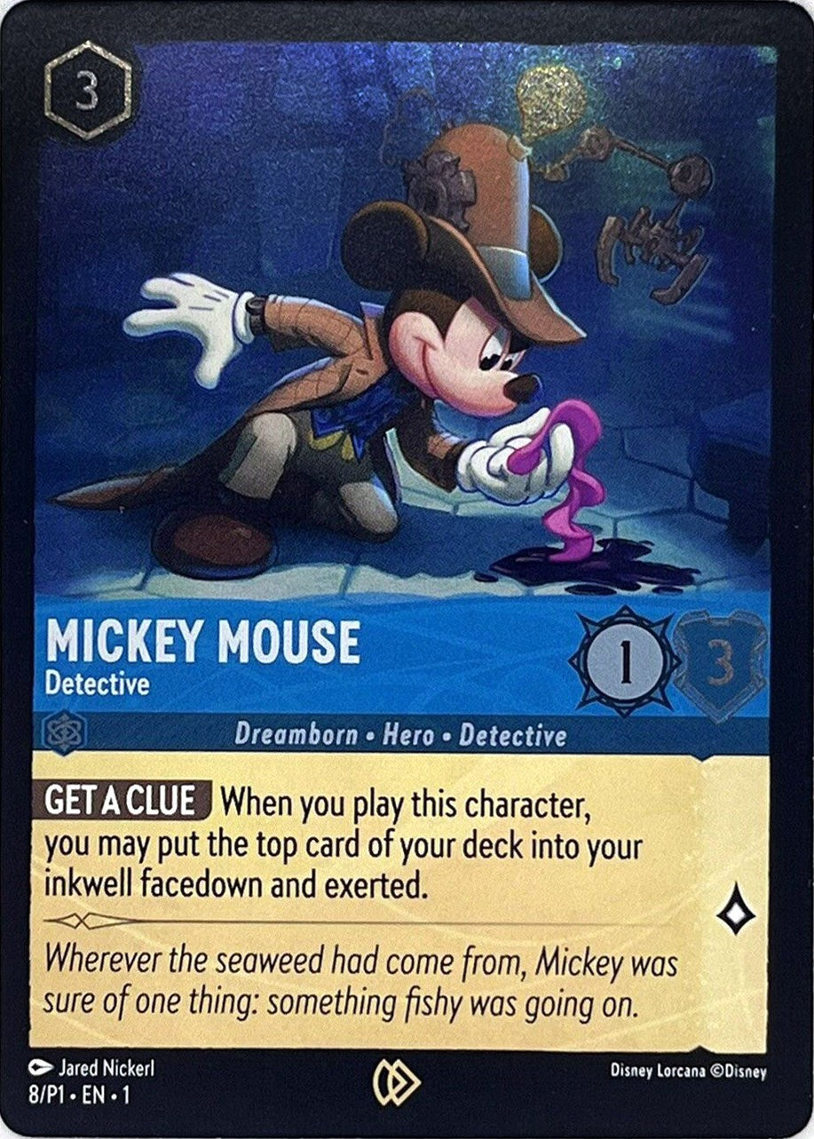 Image of Mickey Mouse - Detective (8) [Promo Cards]
