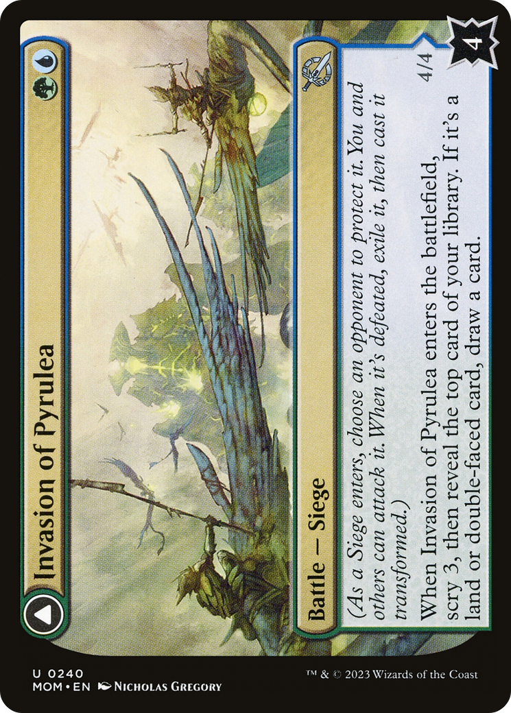 Image of Invasion of Pyrulea // Gargantuan Slabhorn [March of the Machine]