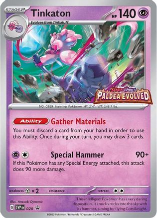 Image of Tinkaton (020) [Scarlet & Violet: Black Star Promos]