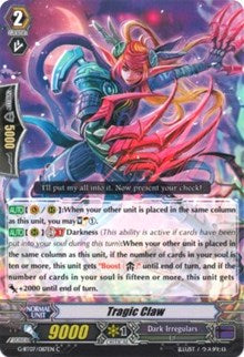 Image of Tragic Claw (G-BT07/087EN) [Glorious Bravery of Radiant Sword]