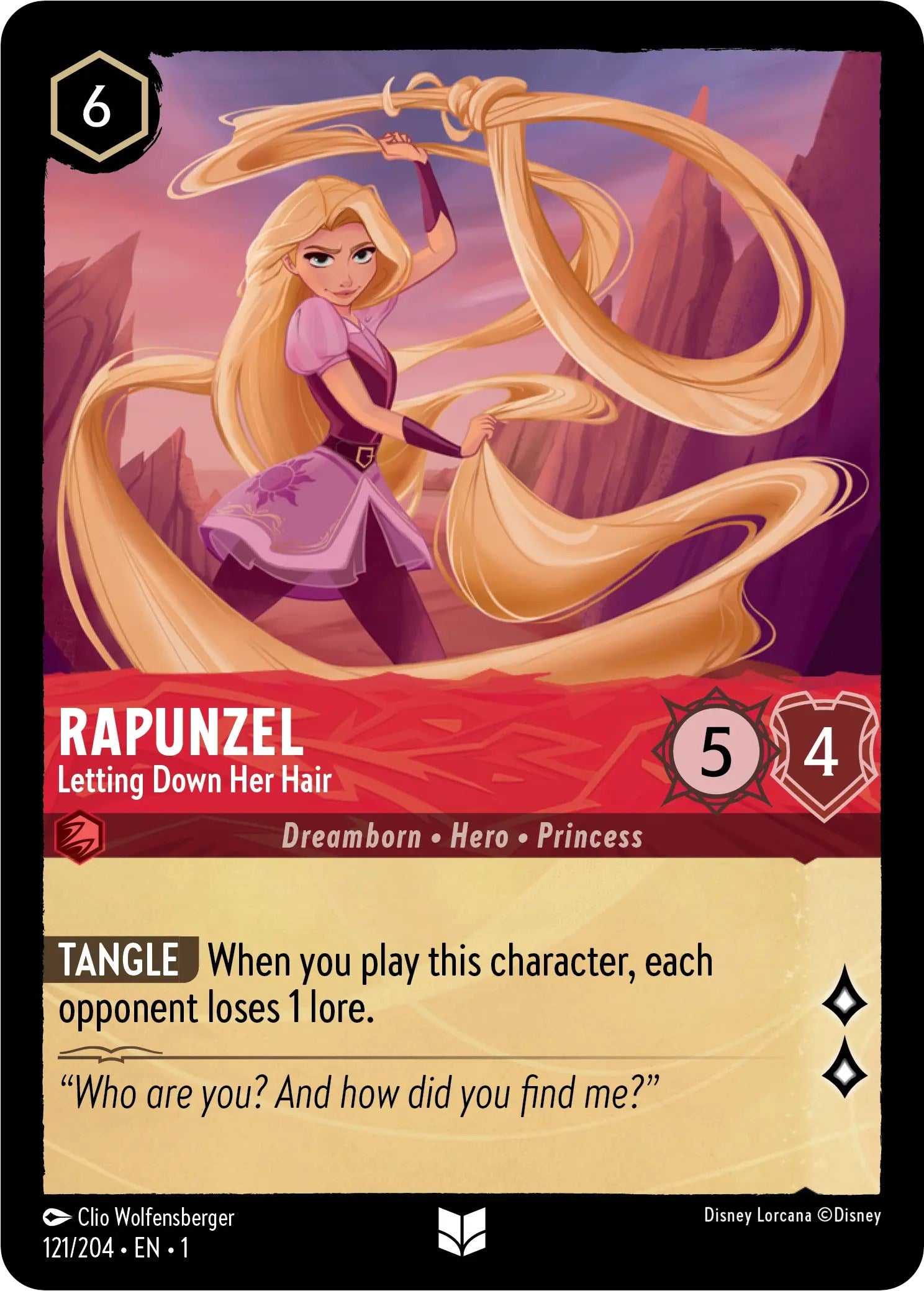 Image of Rapunzel - Letting Down Her Hair (121/204) [The First Chapter]