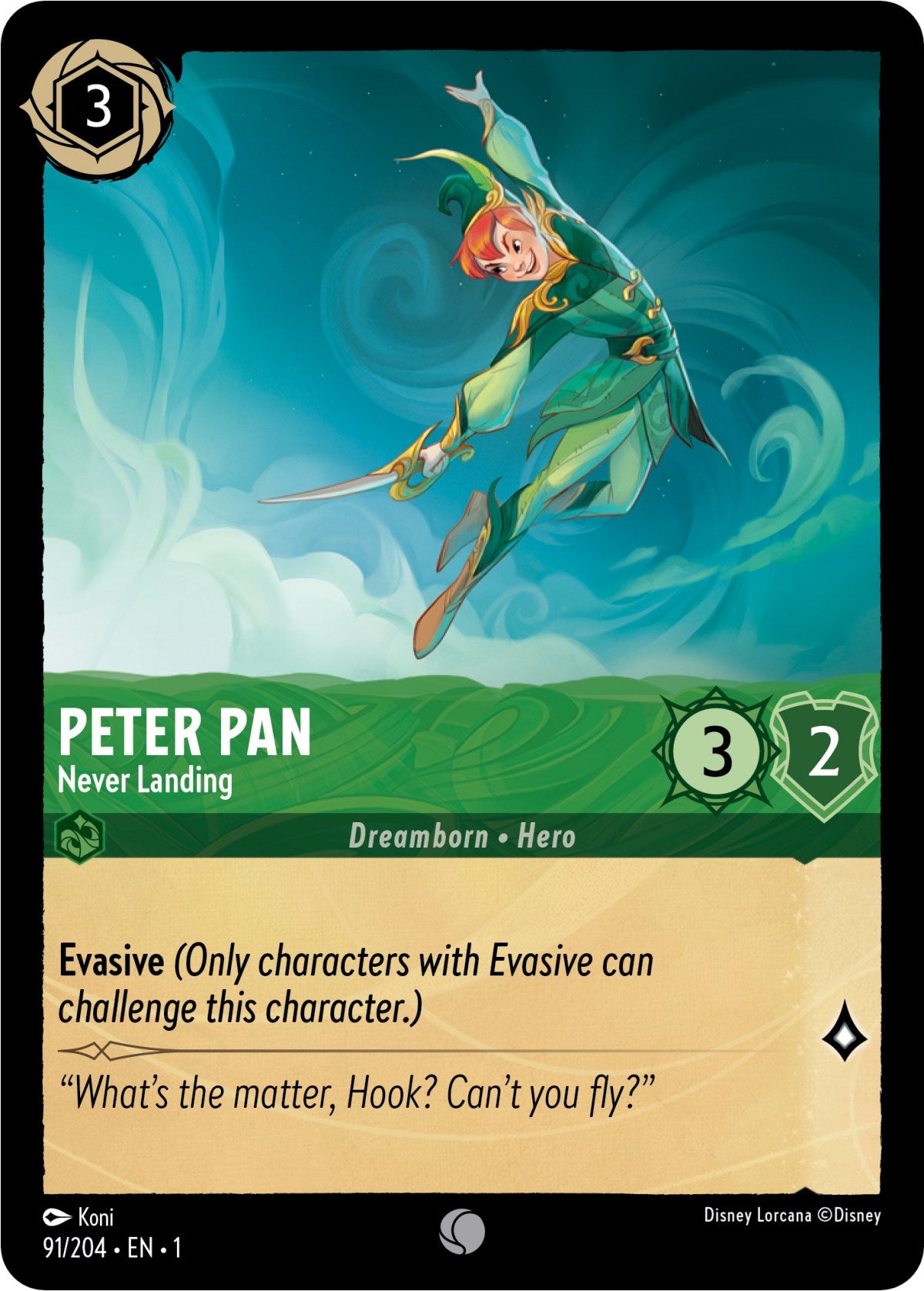 Image of Peter Pan - Never Landing (91/204) [The First Chapter]
