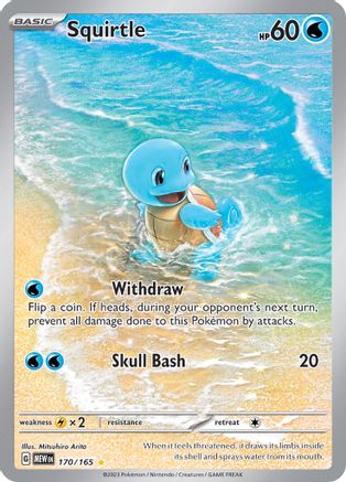 Image of Squirtle (170/165) [Scarlet & Violet 151]