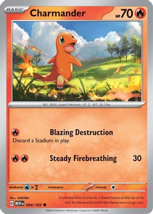 Image of Charmander (004/165) [Scarlet & Violet 151]