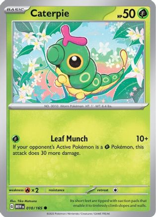 Image of Caterpie (010/165) [Scarlet & Violet 151]