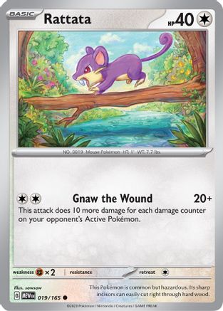 Image of Rattata (019/165) [Scarlet & Violet 151]
