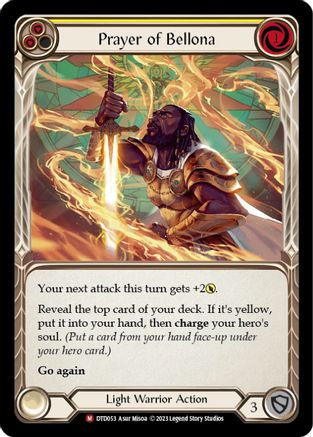 Image of Prayer of Bellona [DTD053] (Dusk Till Dawn)  Rainbow Foil