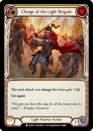 Image of Charge of the Light Brigade (Yellow) [DTD073] (Dusk Till Dawn)