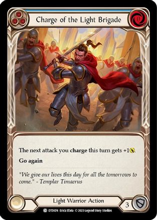 Image of Charge of the Light Brigade (Blue) [DTD074] (Dusk Till Dawn)