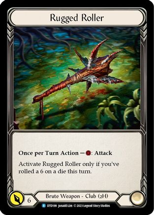 Image of Rugged Roller [DTD199] (Dusk Till Dawn)  Cold Foil