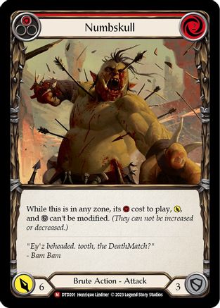 Image of Numbskull [DTD201] (Dusk Till Dawn)  Rainbow Foil