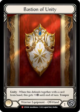 Image of Bastion of Unity [DTD206] (Dusk Till Dawn)  Cold Foil