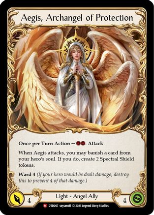 Image of Figment of Protection // Aegis, Archangel of Protection [DTD007] (Dusk Till Dawn)