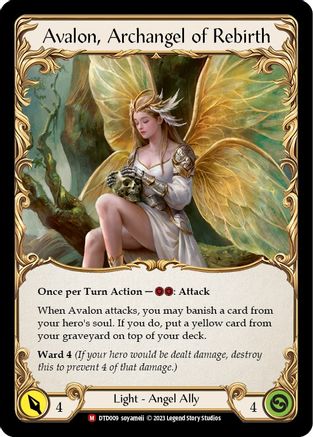 Image of Figment of Rebirth // Avalon, Archangel of Rebirth [DTD009] (Dusk Till Dawn)
