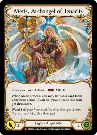 Image of Figment of Tenacity // Metis, Archangel of Tenacity [DTD010] (Dusk Till Dawn)
