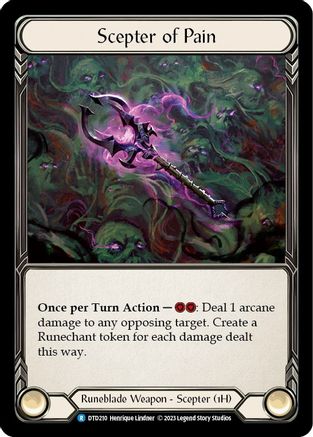 Image of Scepter of Pain [DTD210] (Dusk Till Dawn)  Cold Foil