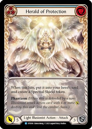 Image of Herald of Protection (Blue) [DTD016] (Dusk Till Dawn)