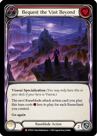 Image of Bequest the Vast Beyond [DTD212] (Dusk Till Dawn)  Rainbow Foil