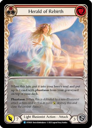 Image of Herald of Rebirth (Red) [DTD020] (Dusk Till Dawn)