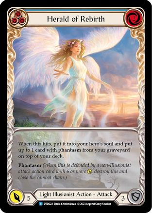 Image of Herald of Rebirth (Blue) [DTD022] (Dusk Till Dawn)
