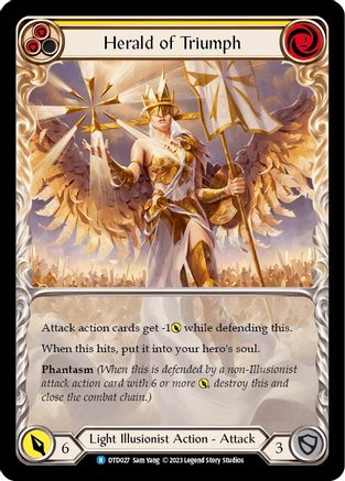 Image of Herald of Triumph (Yellow) [DTD027] (Dusk Till Dawn)