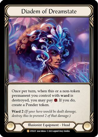 Image of Diadem of Dreamstate [DTD217] (Dusk Till Dawn)  Rainbow Foil