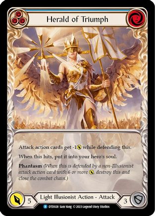 Image of Herald of Triumph (Blue) [DTD028] (Dusk Till Dawn)