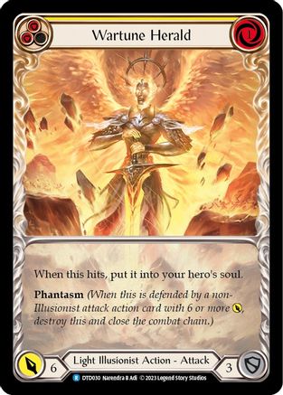 Image of Wartune Herald (Yellow) [DTD030] (Dusk Till Dawn)