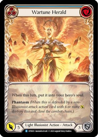 Image of Wartune Herald (Blue) [DTD031] (Dusk Till Dawn)