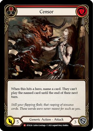Image of Censor [DTD226] (Dusk Till Dawn)
