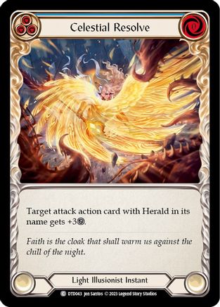 Image of Celestial Resolve (Blue) [DTD043] (Dusk Till Dawn)