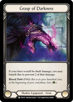 Image of Grasp of Darkness [DTD167] (Dusk Till Dawn)