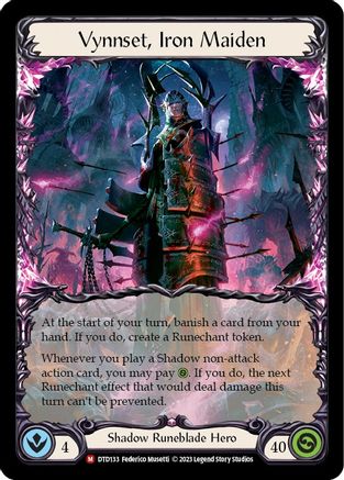 Image of Vynnset, Iron Maiden [DTD133] (Dusk Till Dawn)