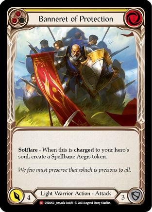 Image of Banneret of Protection [DTD050] (Dusk Till Dawn)