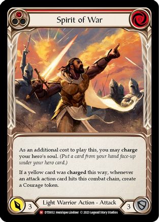 Image of Spirit of War [DTD052] (Dusk Till Dawn)