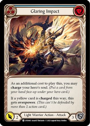 Image of Glaring Impact (Blue) [DTD065] (Dusk Till Dawn)